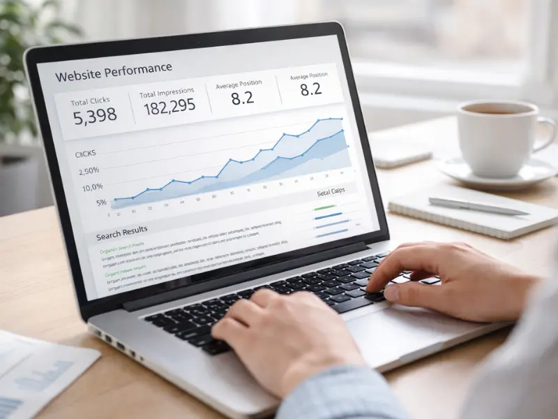 SEO services improving Google visibility for businesses