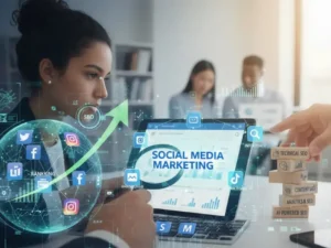 Social media marketing services for business engagement and reach