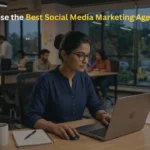 e commerce business owner analyzing social media marketing performance in India
