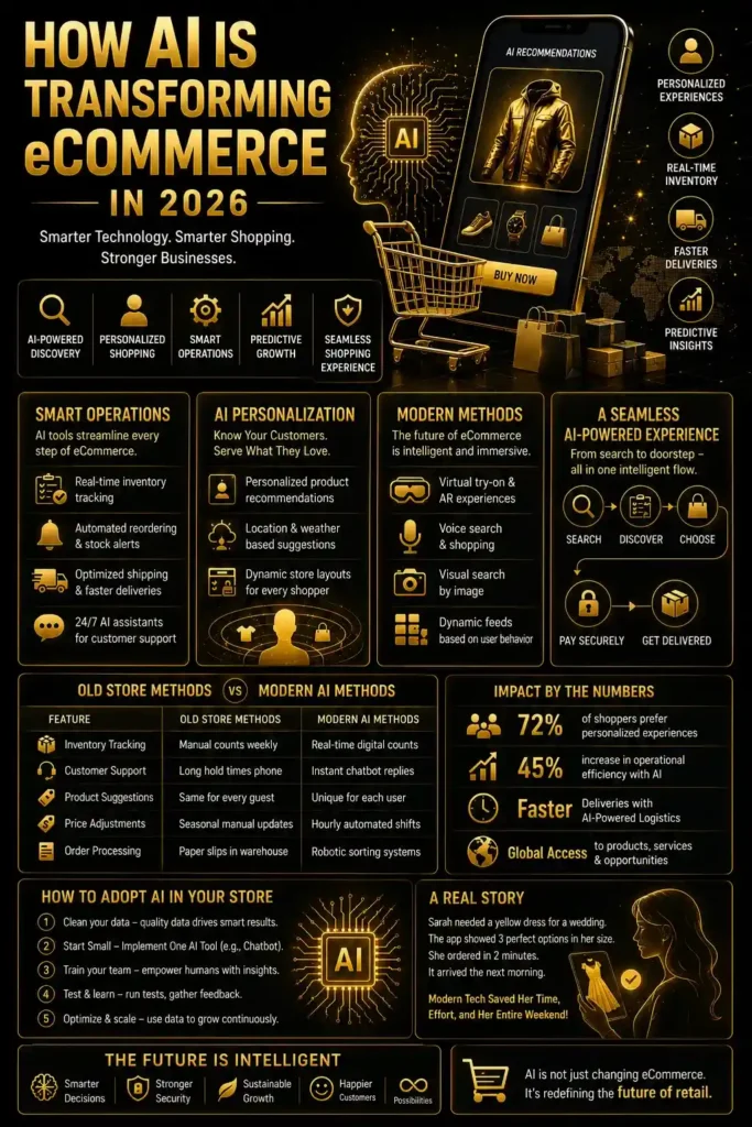 AI-powered discovery, predictive growth, faster deliveries, and modern retail automation in 2026.